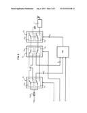 ELECTRIC CIRCUIT FOR CUTTING OFF AN ELECTRICAL SUPPLY WITH RELAY AND FUSES diagram and image