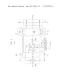 BUFFER CIRCUIT HAVING AMPLIFIER OFFSET COMPENSATION AND SOURCE DRIVING     CIRCUIT INCLUDING THE SAME diagram and image