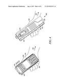 HOUSING FOR ELECTROSTATIC DISCHARGE PROTECTION OF A PORTABLE COMMUNICATION     DEVICE diagram and image