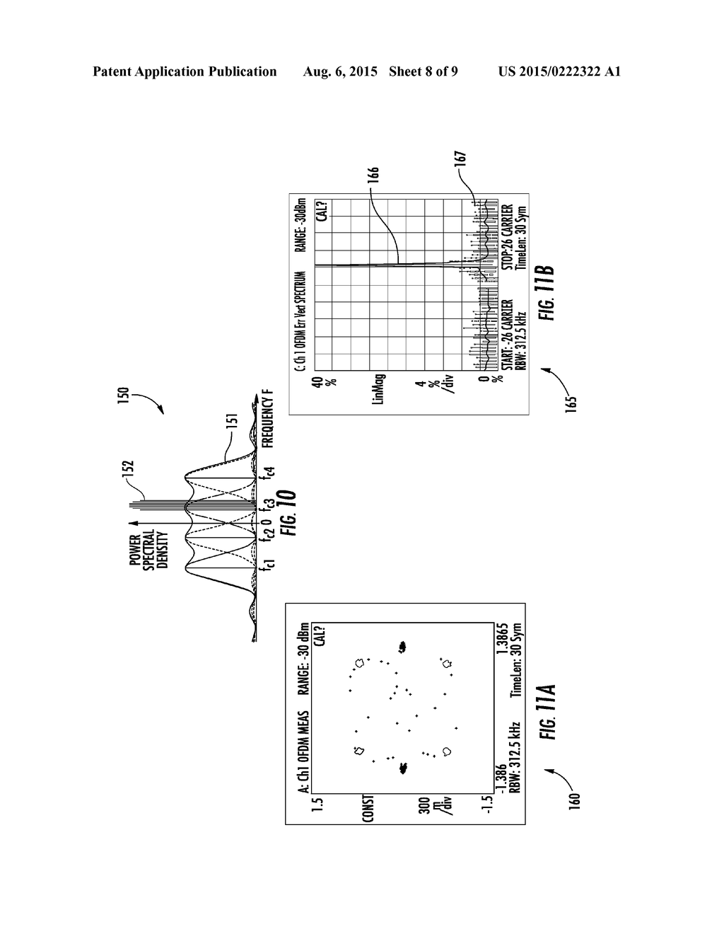 COMMUNICATION SYSTEM WITH NARROWBAND INTERFERENCE MITIGATION AND RELATED     METHODS - diagram, schematic, and image 09