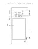 OPERATION CONSOLE WITH ENHANCED CONFIGURATION OF OPERATION BUTTONS FOR     COMMAND INPUTS, AND ELECTRONIC DEVICE AND IMAGE PROCESSING APPARATUS     PROVIDED WITH THE OPERATION CONSOLE diagram and image