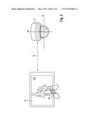 CLIENT DEVICE FOR DISPLAYING IMAGES OF A CONTROLLABLE CAMERA, METHOD,     COMPUTER PROGRAM AND MONITORING SYSTEM COMPRISING SAID CLIENT DEVICE diagram and image