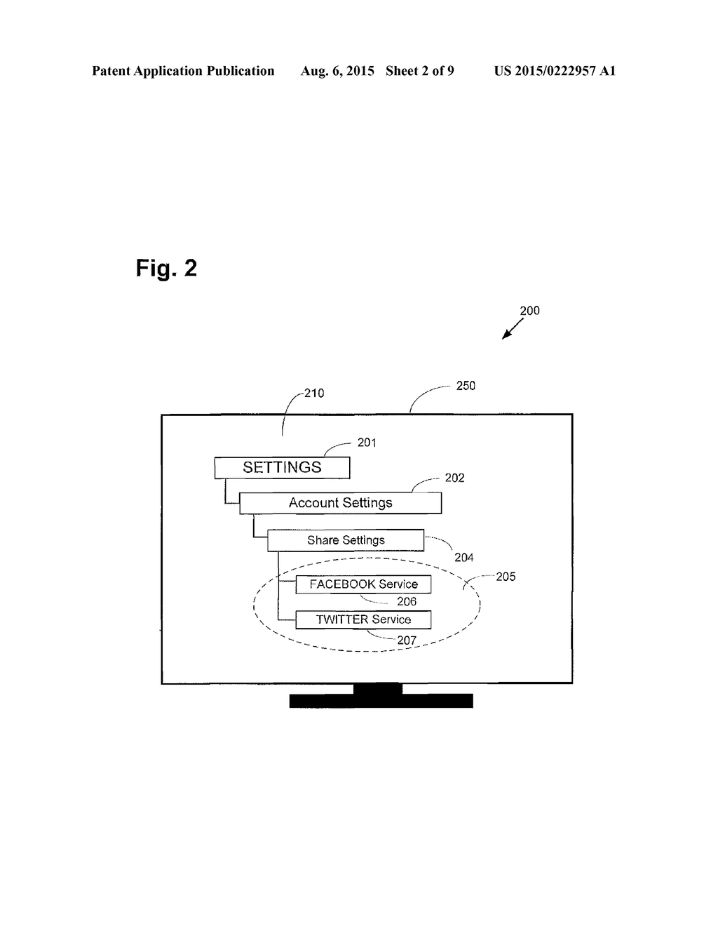 System and Method for Transmitting a Services List to a Playback Device - diagram, schematic, and image 03