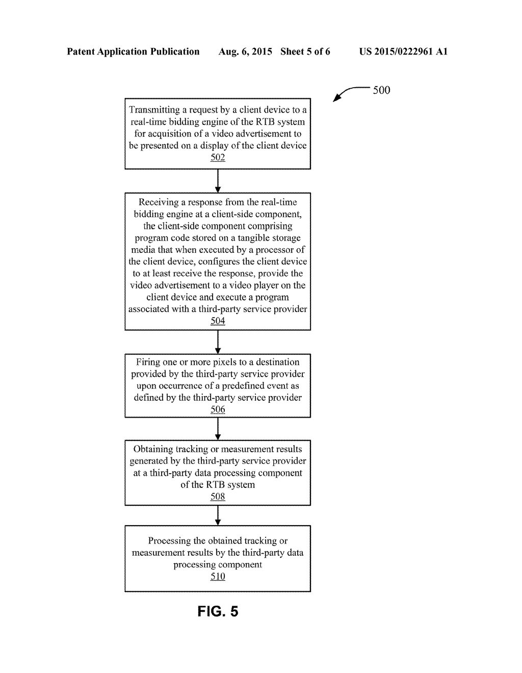 TRACKING AND MEASUREMENT ENHANCEMENTS IN A REAL-TIME ADVERTISEMENT BIDDING     SYSTEM - diagram, schematic, and image 06