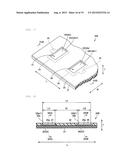 STRUCTURE MOUNTED WITH ELECTRONIC COMPONENT diagram and image