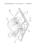 SELF-PROPELLED ANIMAL-SHED VEHICLE FOR REMOVING MANURE AND AN ASSEMBLY OF     SUCH AN ANIMAL-SHED VEHICLE AND AN ANIMAL-SHED FLOOR diagram and image