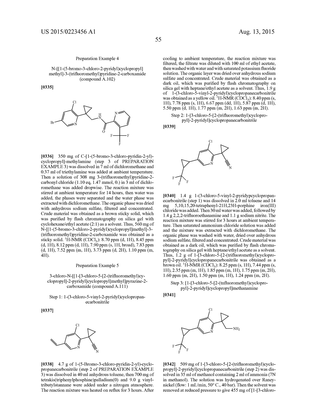 PESTICIDAL COMPOUNDS - diagram, schematic, and image 56