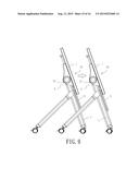 Desk Structure with Adjustable Angle diagram and image