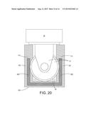 FURNITURE LEG SOCK WITH CASTER HOLDER diagram and image