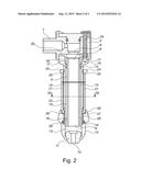 DEVICE FOR HEATING AN AMOUNT OF LIQUID, PARTICULARLY MILK, IN A CONTAINER diagram and image