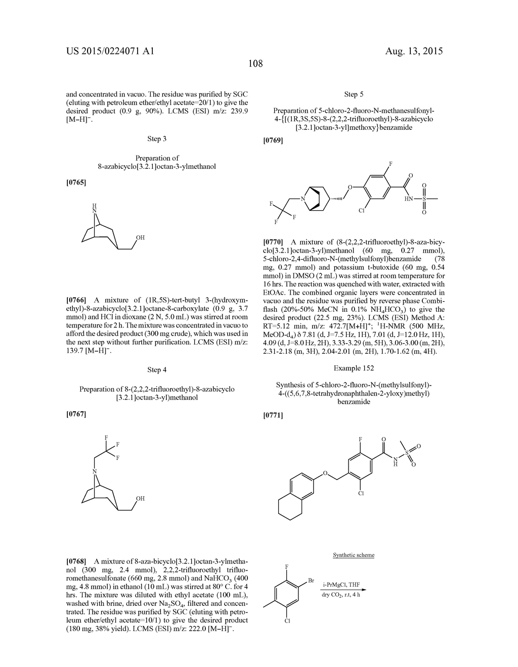 N-SUBSTITUTED BENZAMIDES AND METHODS OF USE THEREOF - diagram, schematic, and image 109