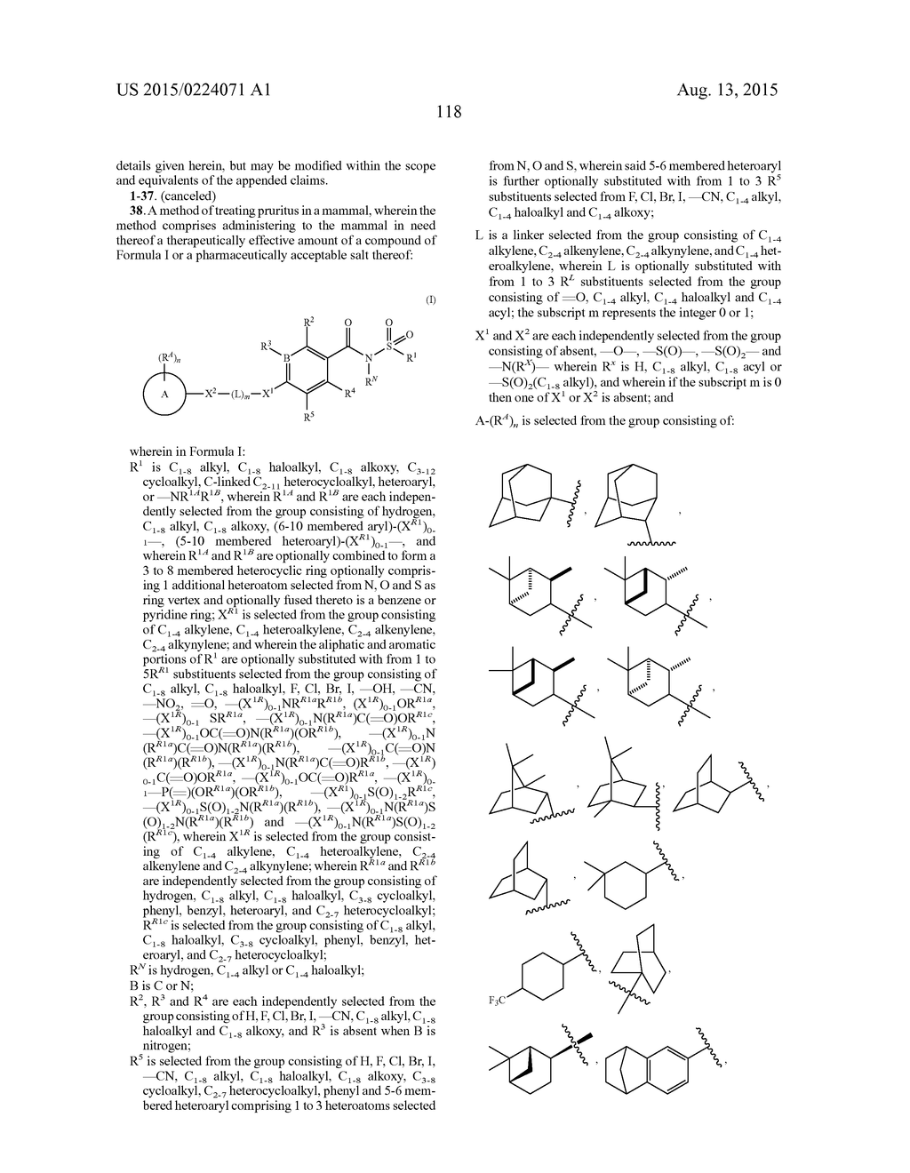 N-SUBSTITUTED BENZAMIDES AND METHODS OF USE THEREOF - diagram, schematic, and image 119