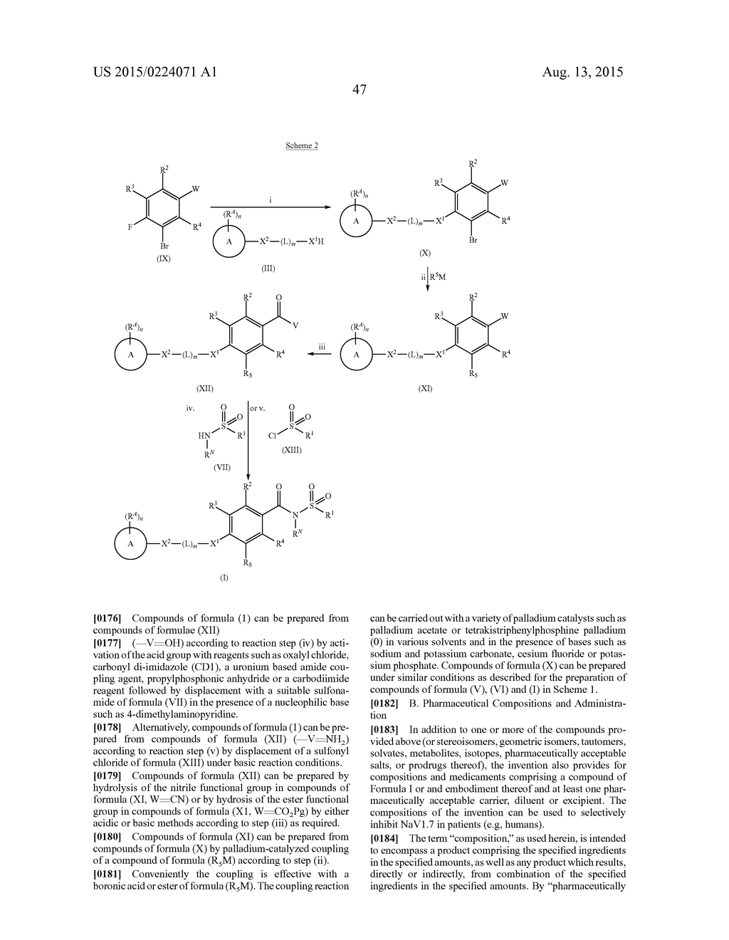 N-SUBSTITUTED BENZAMIDES AND METHODS OF USE THEREOF - diagram, schematic, and image 48