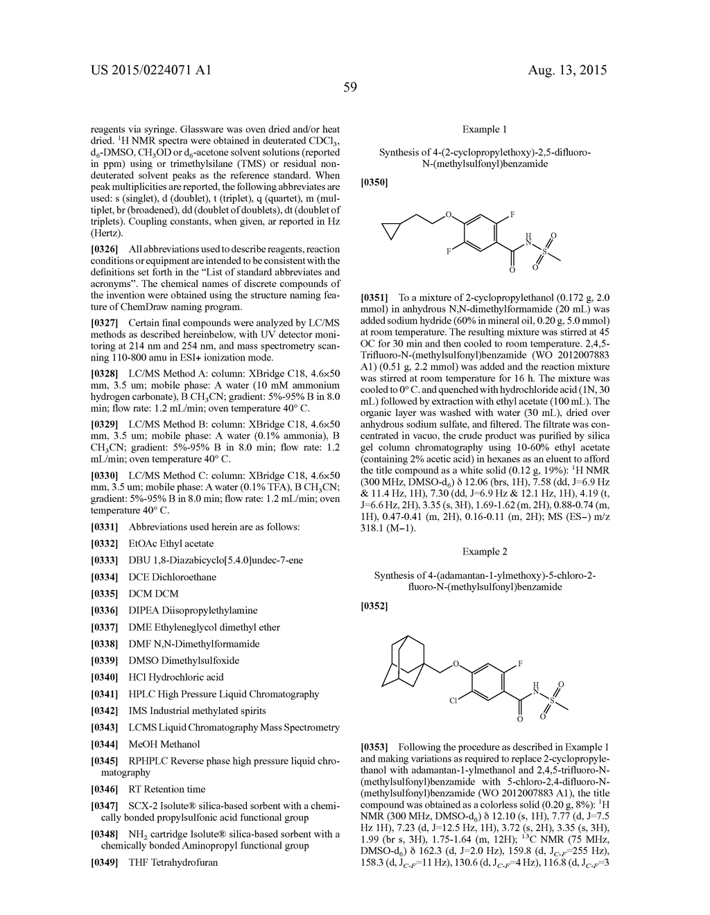 N-SUBSTITUTED BENZAMIDES AND METHODS OF USE THEREOF - diagram, schematic, and image 60
