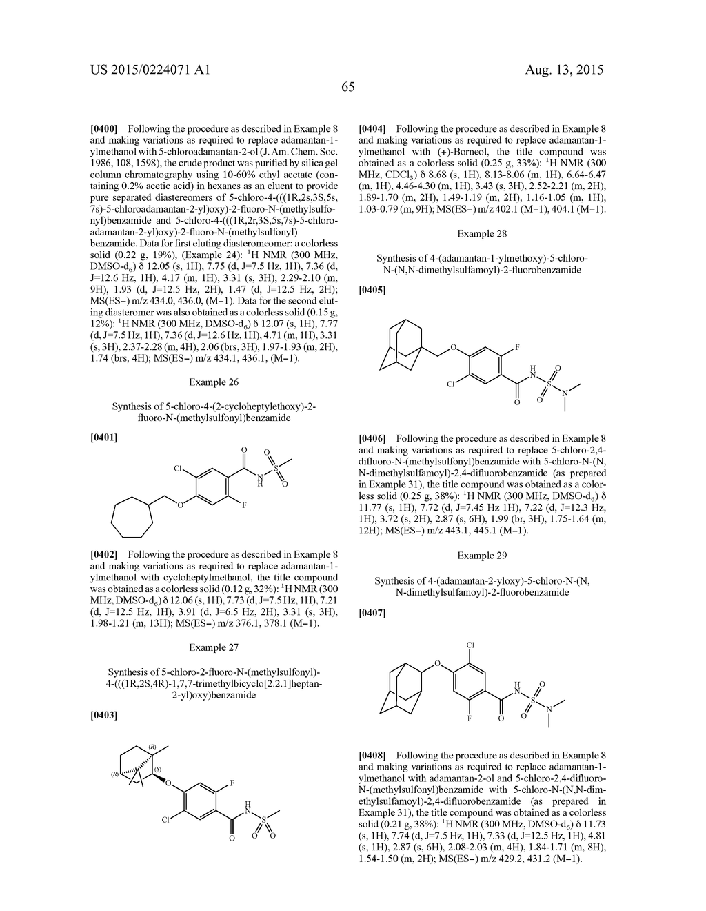 N-SUBSTITUTED BENZAMIDES AND METHODS OF USE THEREOF - diagram, schematic, and image 66