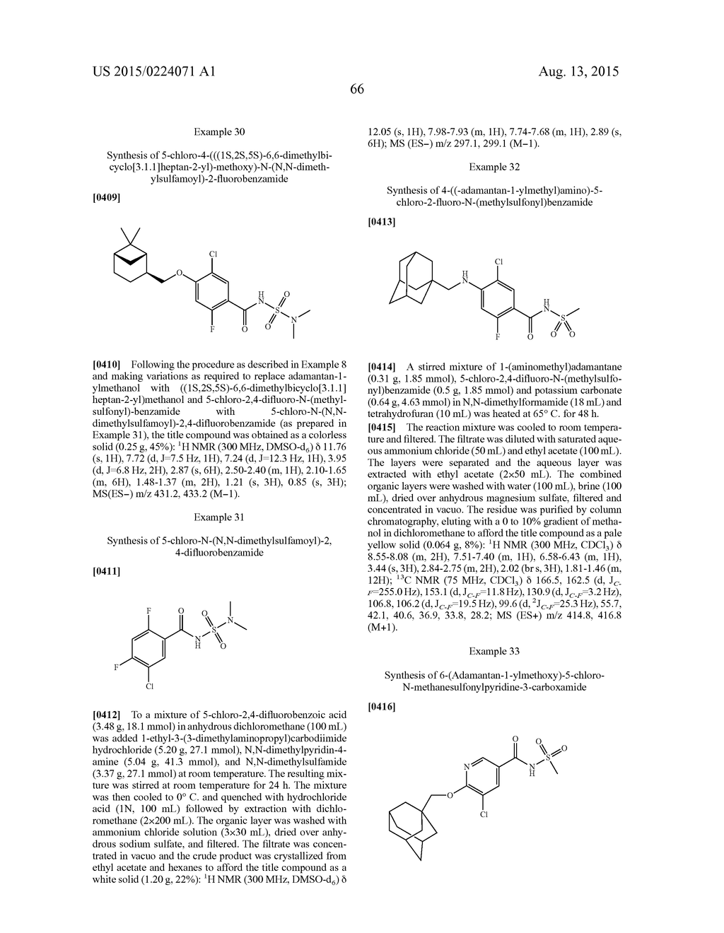 N-SUBSTITUTED BENZAMIDES AND METHODS OF USE THEREOF - diagram, schematic, and image 67