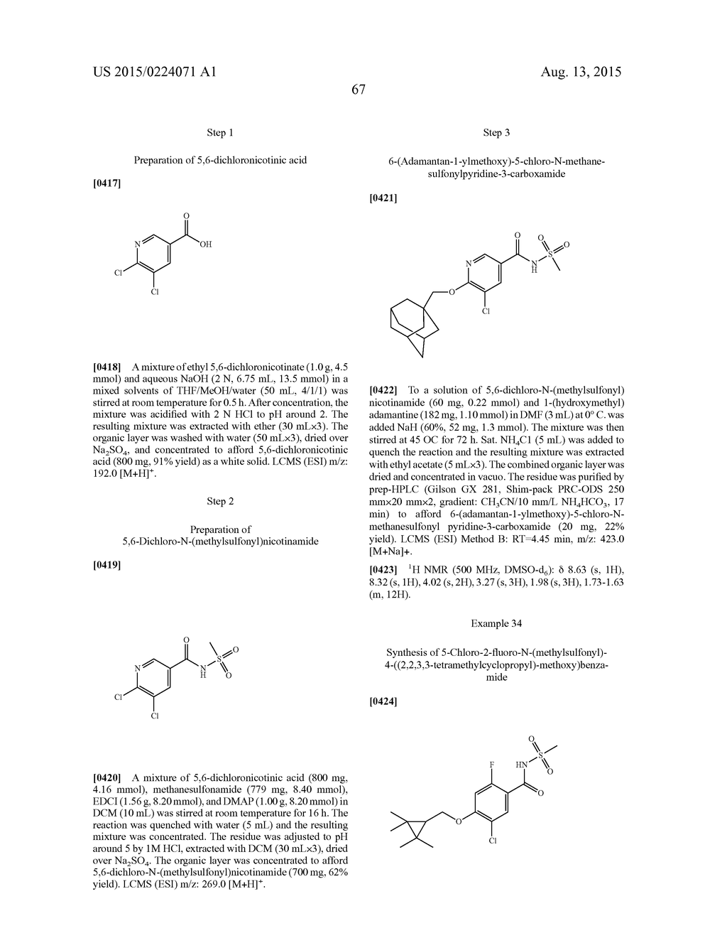 N-SUBSTITUTED BENZAMIDES AND METHODS OF USE THEREOF - diagram, schematic, and image 68