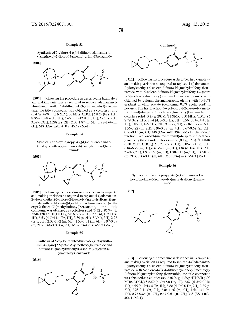 N-SUBSTITUTED BENZAMIDES AND METHODS OF USE THEREOF - diagram, schematic, and image 79