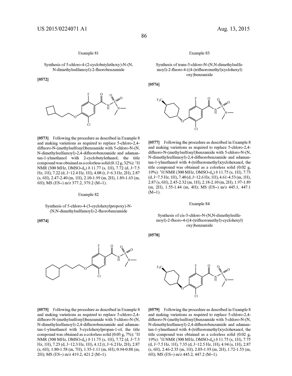 N-SUBSTITUTED BENZAMIDES AND METHODS OF USE THEREOF - diagram, schematic, and image 87
