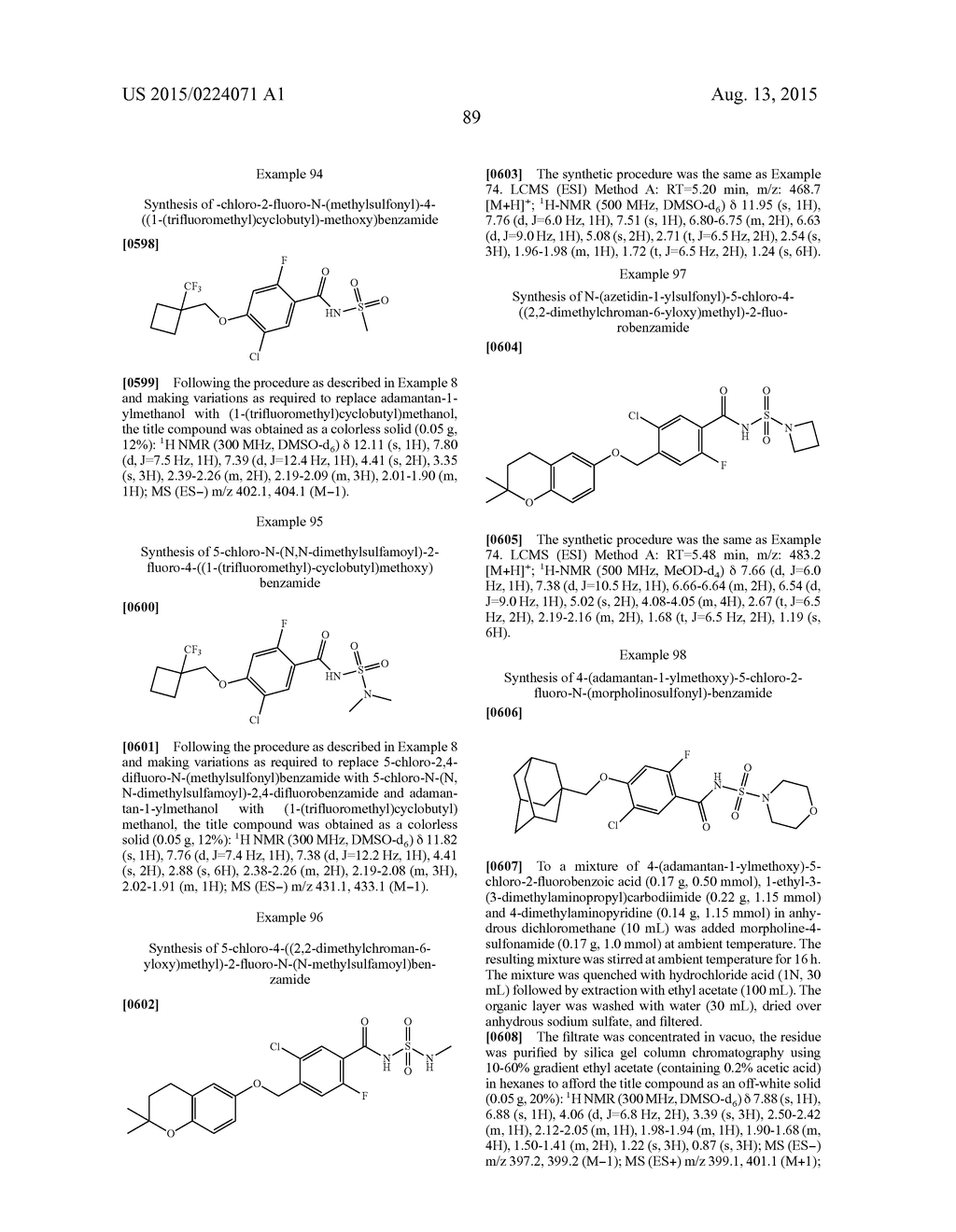 N-SUBSTITUTED BENZAMIDES AND METHODS OF USE THEREOF - diagram, schematic, and image 90