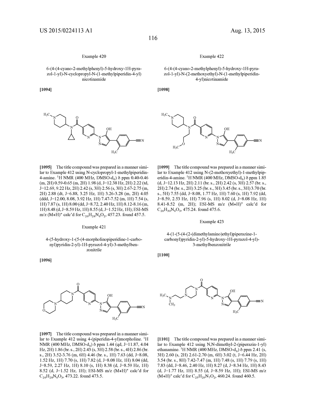 6-(5-HYDROXY-1H-PYRAZOL-1-YL)NICOTINAMIDE INHIBITORS OF PHD - diagram, schematic, and image 117