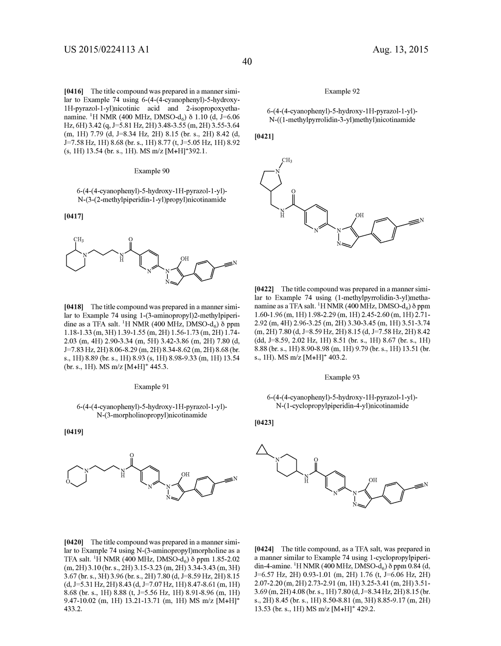 6-(5-HYDROXY-1H-PYRAZOL-1-YL)NICOTINAMIDE INHIBITORS OF PHD - diagram, schematic, and image 41