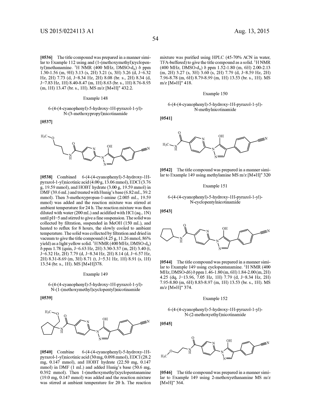 6-(5-HYDROXY-1H-PYRAZOL-1-YL)NICOTINAMIDE INHIBITORS OF PHD - diagram, schematic, and image 55