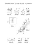 SAFETY NEEDLE SYSTEM OPERABLE WITH A MEDICAL DEVICE diagram and image