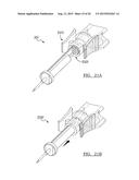 SAFETY NEEDLE SYSTEM OPERABLE WITH A MEDICAL DEVICE diagram and image