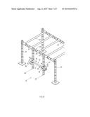 HANGING STAND FOR A BARBELL diagram and image