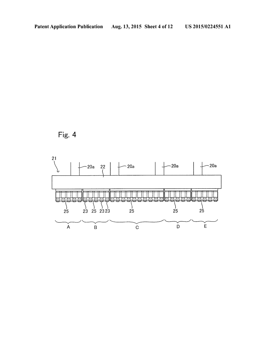 NOZZLE HEADER, COOLING APPARATUS, MANUFACTURING APPARATUS OF HOT-ROLLED     STEEL SHEET, AND METHOD FOR MANUFACTURING HOT-ROLLED STEEL SHEET - diagram, schematic, and image 05