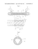 DOUBLE PIPE TYPE HEAT EXCHANGER AND METHOD FOR MANUFACTURING THE SAME diagram and image