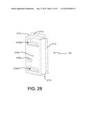 Food Product Cutting Apparatus Having Onboard Pusher and Blade Cartridge     Storage, and Pusher/Blade Cartridge Sets Suitable Therefor diagram and image