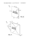 Foldable Greeting Card And Tissue Box Cover diagram and image