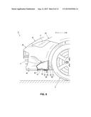 FRONT AIR-FLOW STREAMLINING STRUCTURE OF AUTOMOTIVE VEHICLE diagram and image