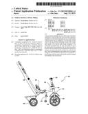 VEHICLE HAVING A SWIVEL WHEEL diagram and image