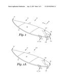 SURF FIN INCLUDING INJECTION MOLDED PRE-IMPREGNATED COMPOSITE FIBER MATRIX     INSERTS diagram and image