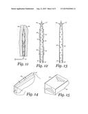 SURF FIN INCLUDING INJECTION MOLDED PRE-IMPREGNATED COMPOSITE FIBER MATRIX     INSERTS diagram and image