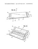 PACKAGES HAVING SEPARABLE SEALING FEATURES AND METHODS OF MANUFACTURING diagram and image