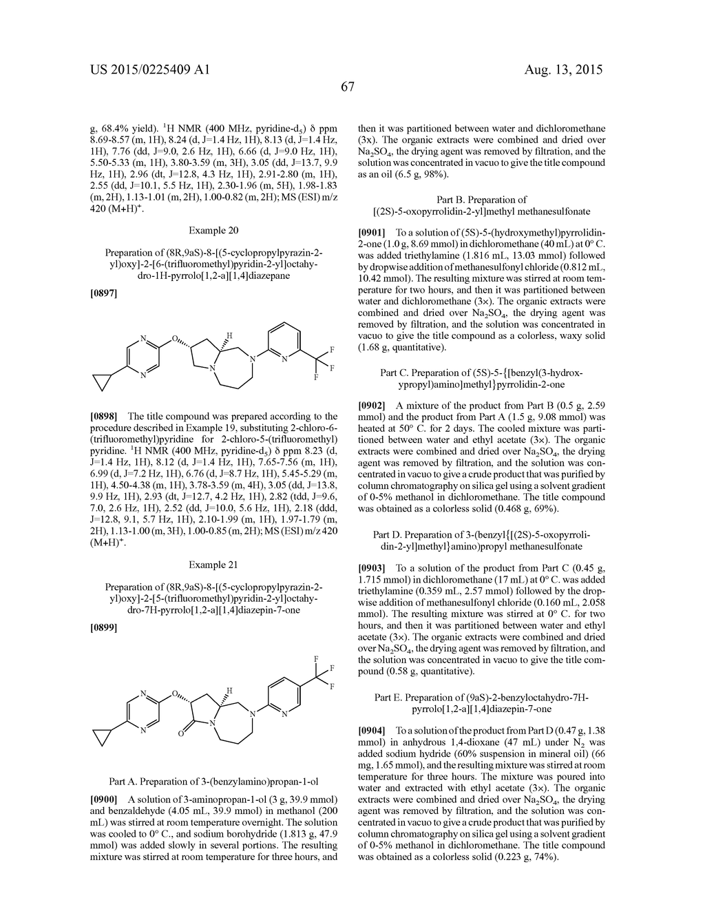 AGENTS FOR TREATING PAIN AND USES THEREOF - diagram, schematic, and image 68