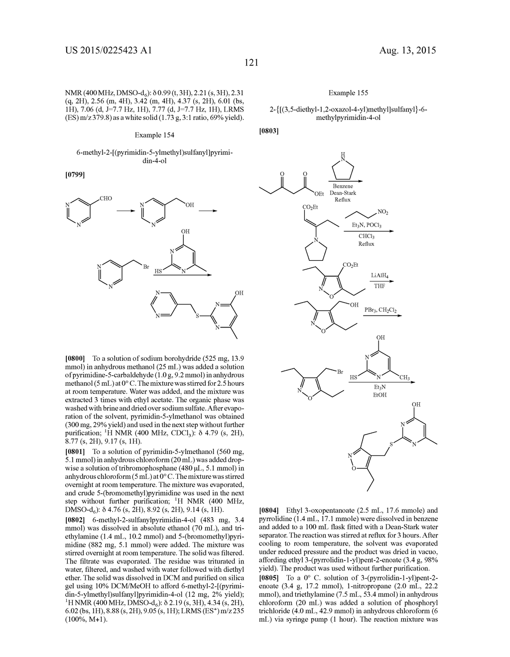 PYRIMIDINES AS NOVEL THERAPEUTIC AGENTS - diagram, schematic, and image 122