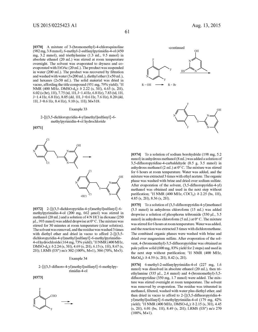 PYRIMIDINES AS NOVEL THERAPEUTIC AGENTS - diagram, schematic, and image 62