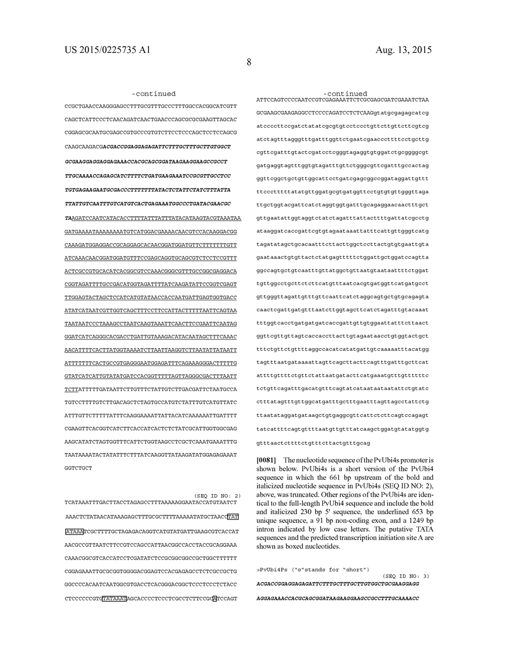 STRONG CONSTITUTIVE PROMOTERS FOR HETEROLOGOUS EXPRESSION OF PROTEINS IN     PLANTS - diagram, schematic, and image 31