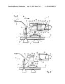 MANUALLY DISPLACEABLE MACHINE FOR MAINTAINING A TRACK diagram and image