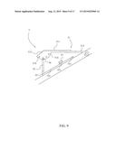 Roofing Ladder with a Modular Angularly Adjustable Platform diagram and image