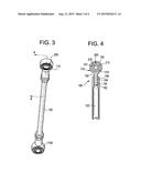 TURBOCHARGER WASTEGATE ACTUATOR HIGH TEMPERATURE ROD END WITH A SPHERICAL     BEARING AND A METHOD FOR OPERATING THE ACTUATOR diagram and image