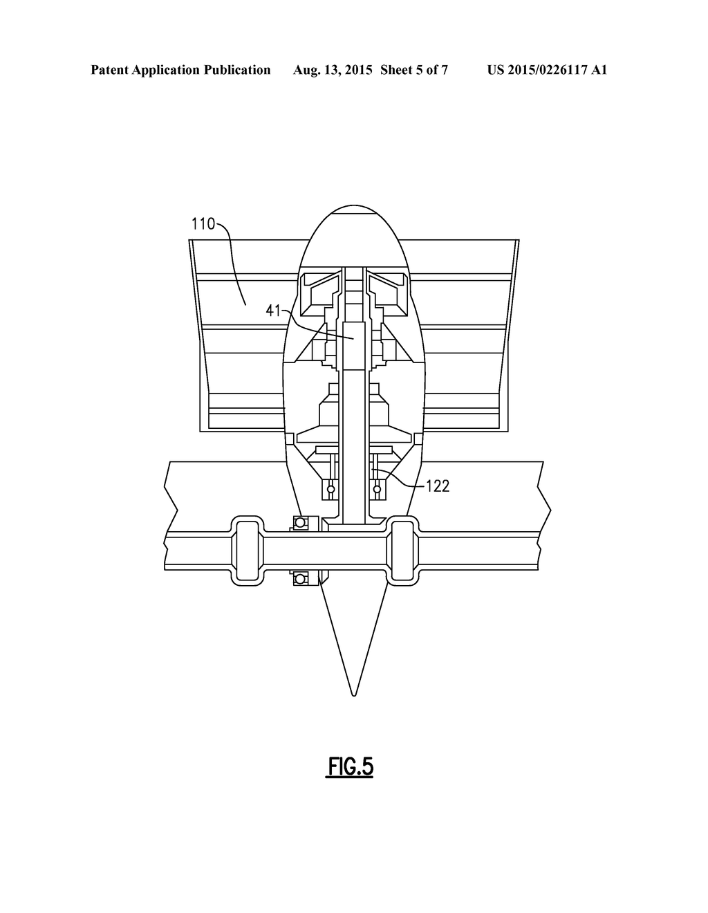 GAS TURBINE ENGINE WITH DISTRIBUTED FANS - diagram, schematic, and image 06