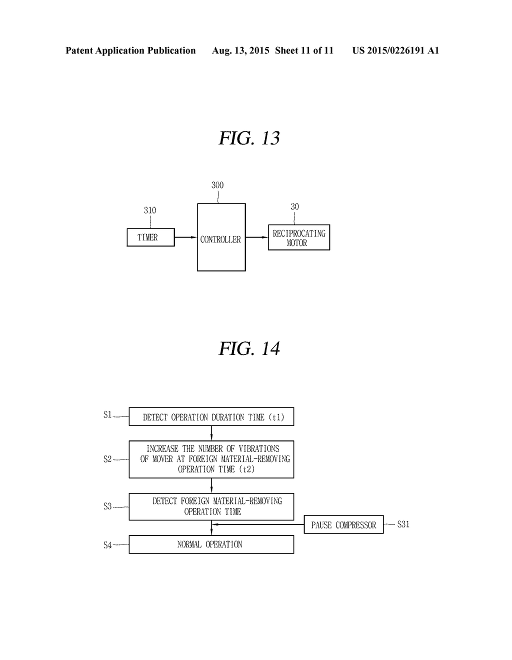 RECIPROCATING COMPRESSOR AND METHOD FOR DRIVING SAME - diagram, schematic, and image 12