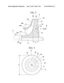 IMPELLER, AND ROTATING MACHINE PROVIDED WITH SAME diagram and image