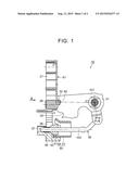 PARKING LOCK DEVICE FOR VEHICLE diagram and image